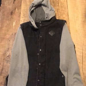 Burton Denim Zip Hoodie
